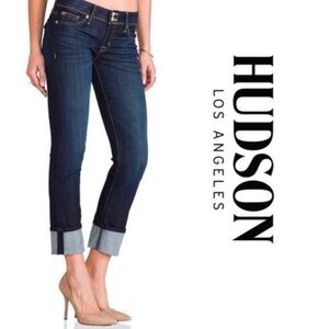Hudson Los Angeles, Ginny Crop Jeans, Women's Blue Jeans, size 24